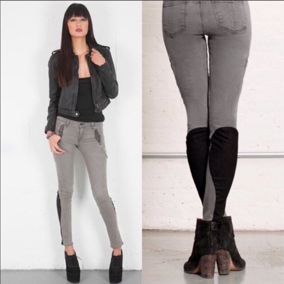 Rag & Bone Rally Cargo Skinny Jeans NWT size 27 - Picture 3 of 10